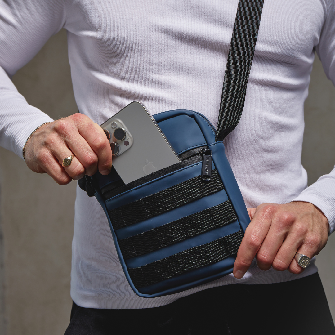 Navy Scout Shoulder Bag