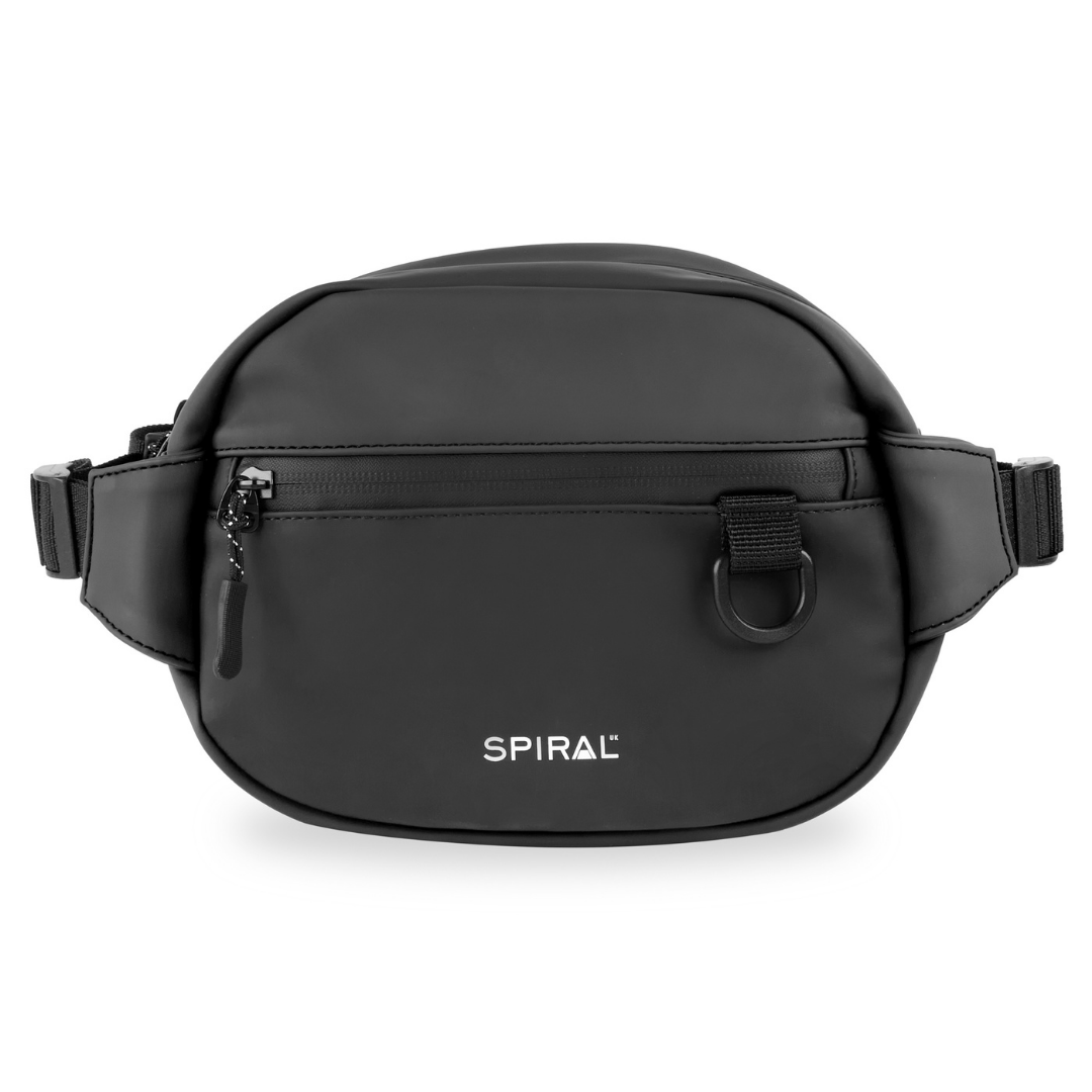 Black Explorer Crossbody Bag