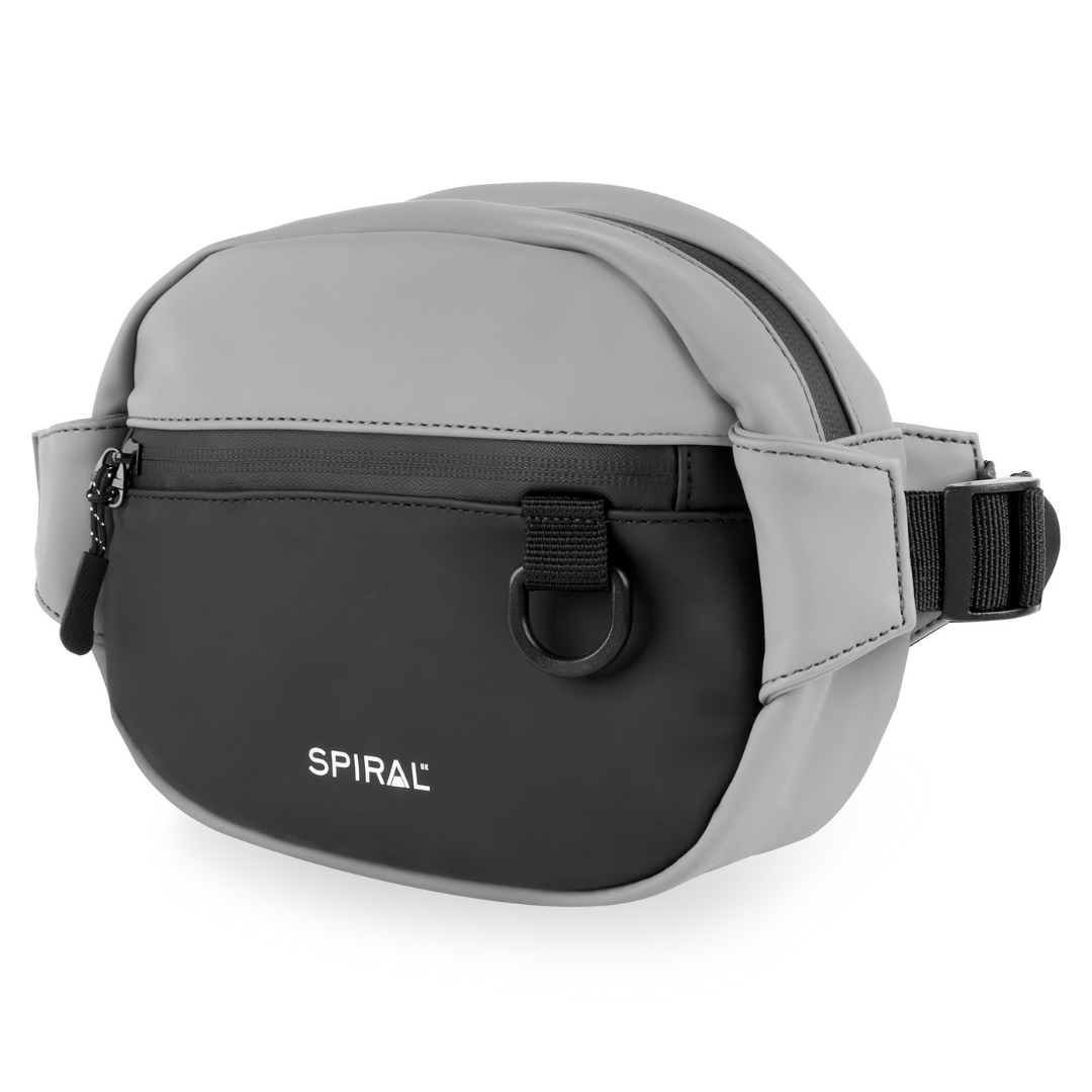 Dark Grey-Black Explorer Crossbody Bag