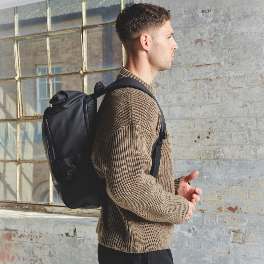 Black 26L Portland Backpack