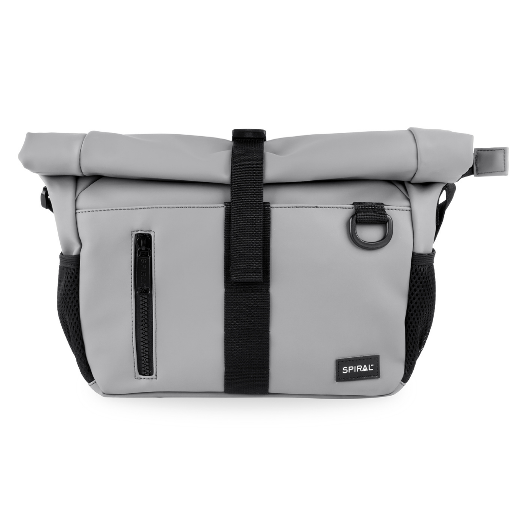 Dark Grey Transporter Deluxe Messenger Bag
