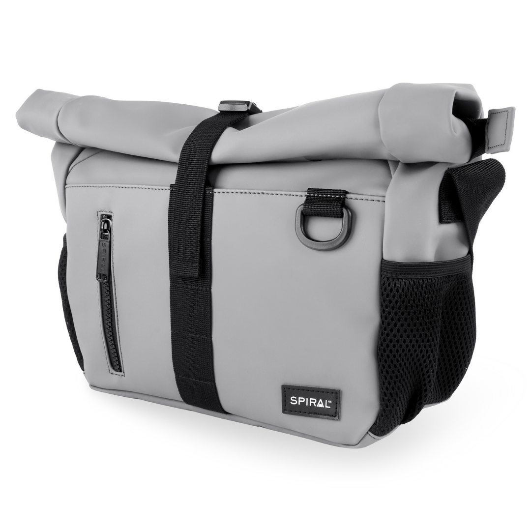 Dark Grey Transporter Deluxe Messenger Bag